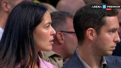  Ana Ivanović bodri Partizan na "vječitom derbiju": Poslije dužeg vremena u prvom redu crno-bijelih 