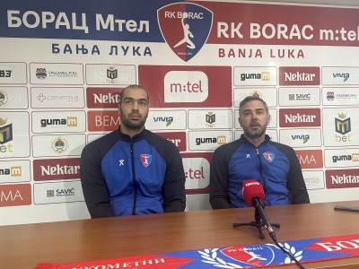  Mirko Mikić Vladimir Vranješ najava RK Borac RK PAOK EHF Evropski kup 