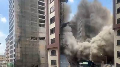  Tragedija u Najrobiju, zgrada se srušila za par sekundi 