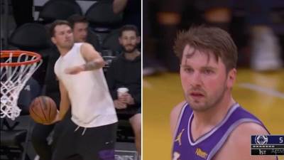  Trojka Dončiča preko cijelog terena 
