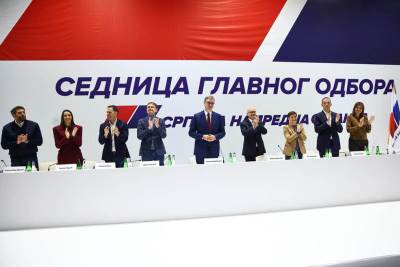  SNS bira novo rukovodstvo: Vučić predložen za novog predsjednika stranke 